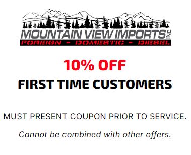 10% Off First Time Users